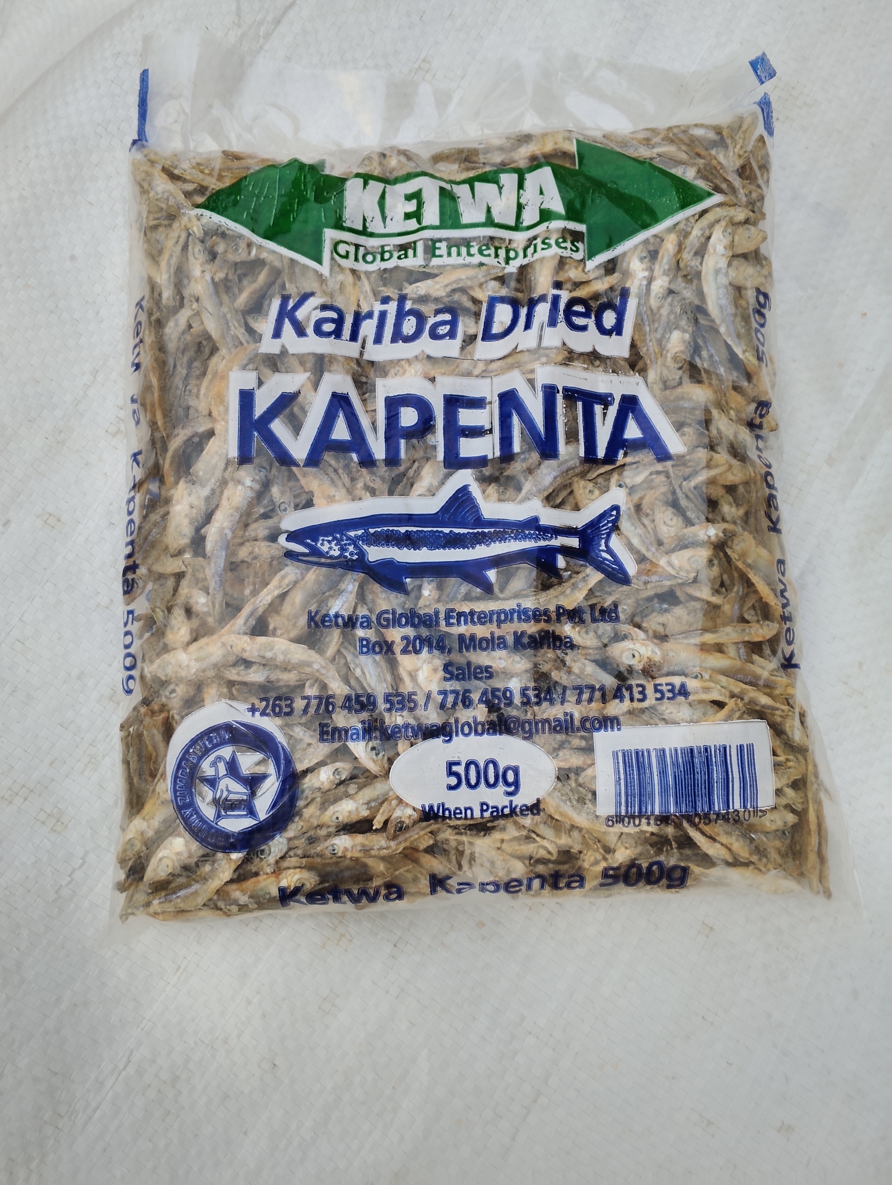 Kapenta 500g